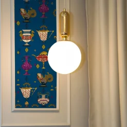 MaVoix Carta da parati Ludovica Blu Elettrico