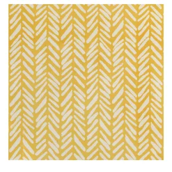 Wallpapers4Beginners Carta da Parati Pastello a Spina di Pesce Gialla