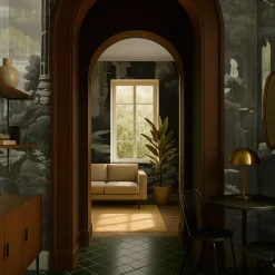 MaVoix Carta da parati Storm of Stones and Shadows Two-Tones-Musk di Magnus Gjoen