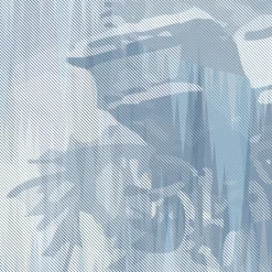 MaVoix Carta da parati Storm Of Stones And Shadows azzurra di Magnus Gjoen