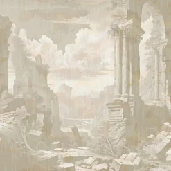 MaVoix Carta da parati Storm of Stones and Shadows Tortora edition di Magnus Gjoen