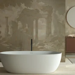 MaVoix Carta da parati Storm of Stones and Shadows Tortora edition di Magnus Gjoen