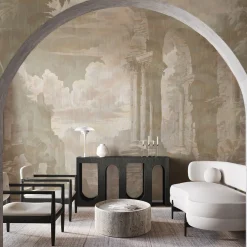 MaVoix Carta da parati Storm of Stones and Shadows Tortora edition di Magnus Gjoen