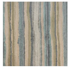 Giardini Wallcoverings Carta da parati Stream Line Verde e Azzurro Chiaro