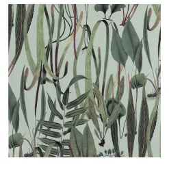 Wallpapers4Beginners Carta da Parati Verde Botanica Vintage con Erbe