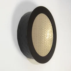 Splot Design Celato 40 Specchio nero rotondo