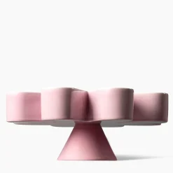 Bitossi Ceramiche Centrotavola Bolo Rosa di Karim Rashid