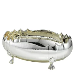 Bragagnolo Argenti Centrotavola con piede rotondo