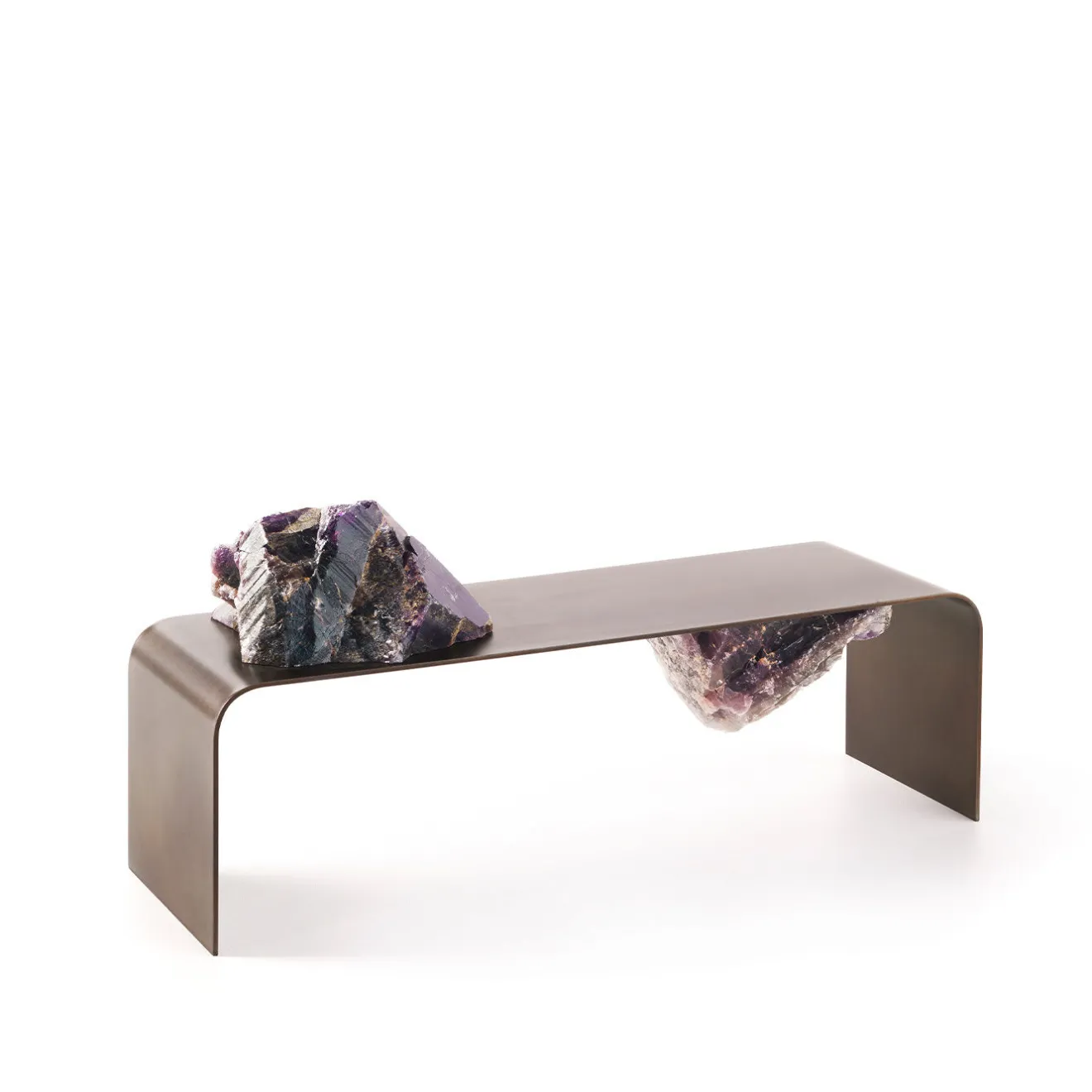 JCP Universe Centrotavola con pietre di ametista di CTRLZAK