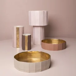 Paola Paronetto Centrotavola Coppa Ninfea Corteccia A20/Dolce