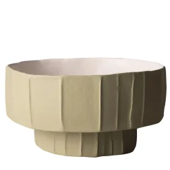 Paola Paronetto Centrotavola Gigante Coppa Ninfea D18/Beige