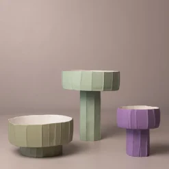 Paola Paronetto Centrotavola Gigante Coppa Ninfea D18/Beige