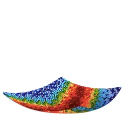 VéVé Glass Centrotavola in vetro di Murano Rombo Impression di Andrea Orso