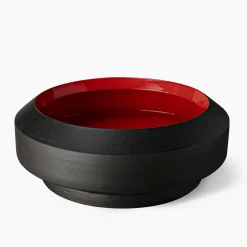 Bitossi Ceramiche Centrotavola nero di Arik Levy George