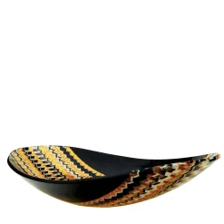 VéVé Glass Centrotavola ovale Mercury in vetro di Murano di Andrea Orso