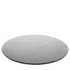 Espidesign by Paola Speranza Centrotavola rotondo Convivio in marmo grigio Bardiglio