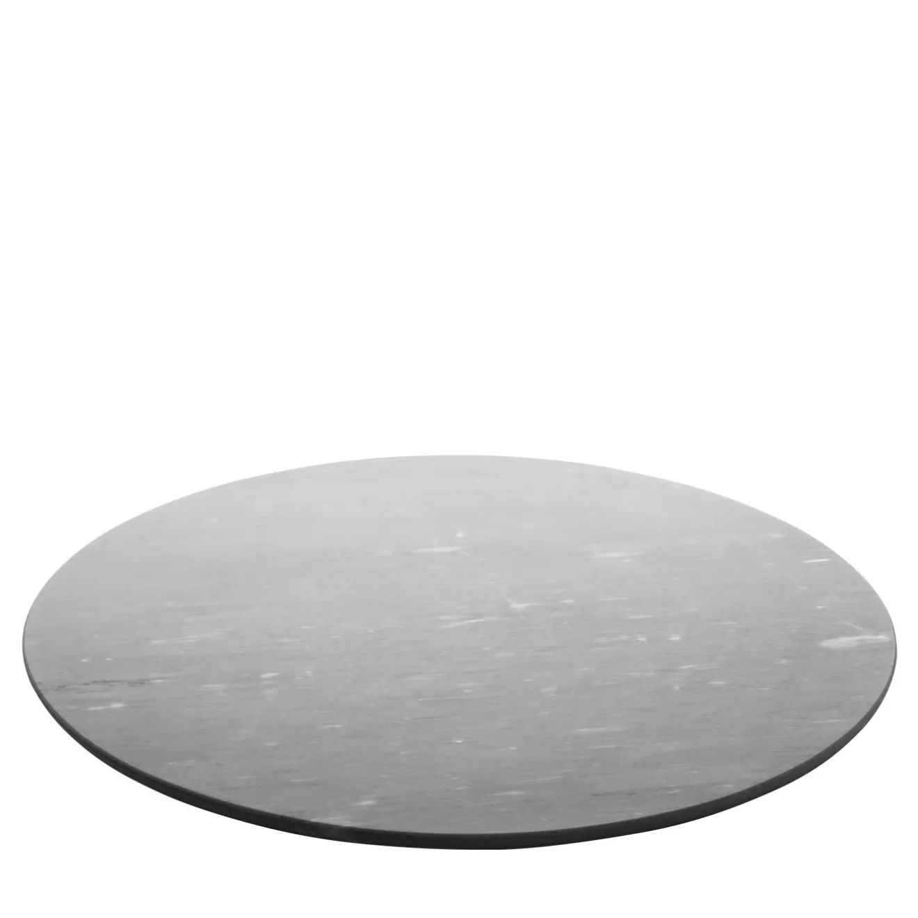 Espidesign by Paola Speranza Centrotavola rotondo Convivio in marmo grigio Bardiglio