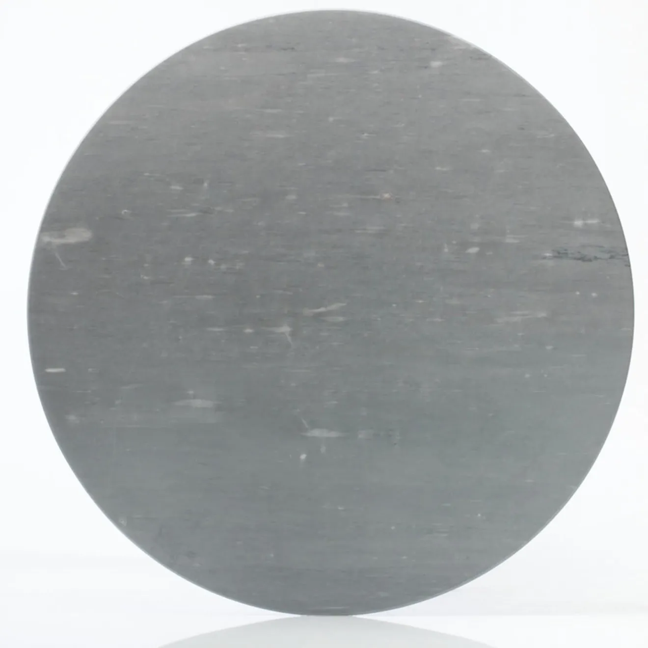 Espidesign by Paola Speranza Centrotavola rotondo Convivio in marmo grigio Bardiglio