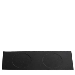 Cassigoli Centrotavola Soft in pelle Nero Notte