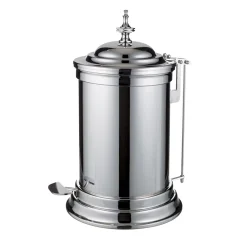 Bronzetto Cestino in ottone con pedale