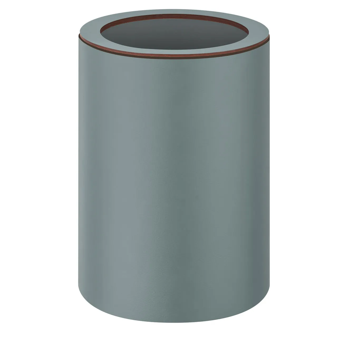 ADJ Style Cestino In Pelle Blu Cielo