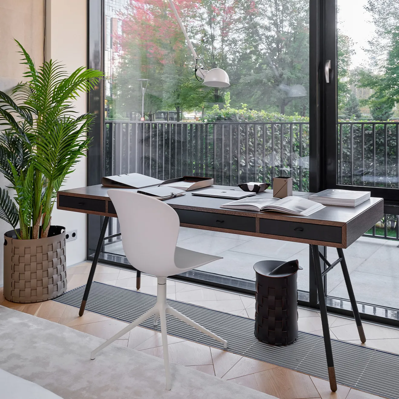 ADJ Style Cestino multiuso Bottega Cappuccino di Ekaterina Borovkova