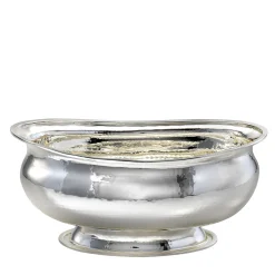 Bragagnolo Argenti Ciotola centro tavola ovale stile inglese in argento