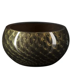 VGnewtrend Ciotola decorativa Mocenigo oro e nero