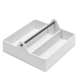 Rudi Circuito basso bianco con 3 divisori