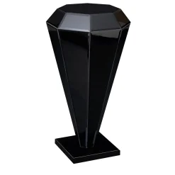 VGnewtrend Colonna di supporto nero diamante