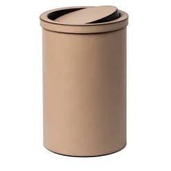 Pinetti Coperchio basculante in pelle beige Bid