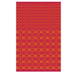 Lanificio Leo Coperta arancione Plusminus Bio di Angela Lorenz