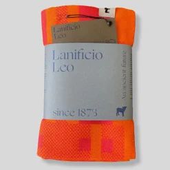 Lanificio Leo Coperta arancione Plusminus Bio di Angela Lorenz