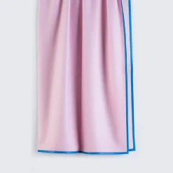 Masserano Cashmere Coperta Biella in pelle blu e rosa