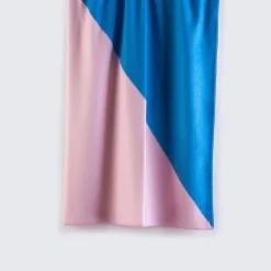 Masserano Cashmere Coperta Biella rosa e blu