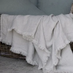 Once Milano Coperta Canvas in lino beige