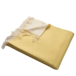 Masserano Cashmere Coperta gialla di Biella