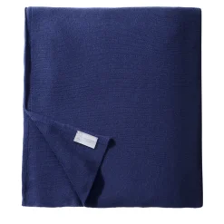 UnoCashmere Coperta in cashmere blu medio