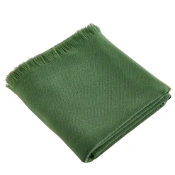 San Patrignano Coperta in cashmere Terramadre Gerbera Verde