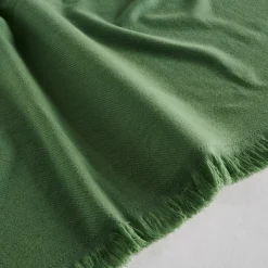 San Patrignano Coperta in cashmere Terramadre Gerbera Verde
