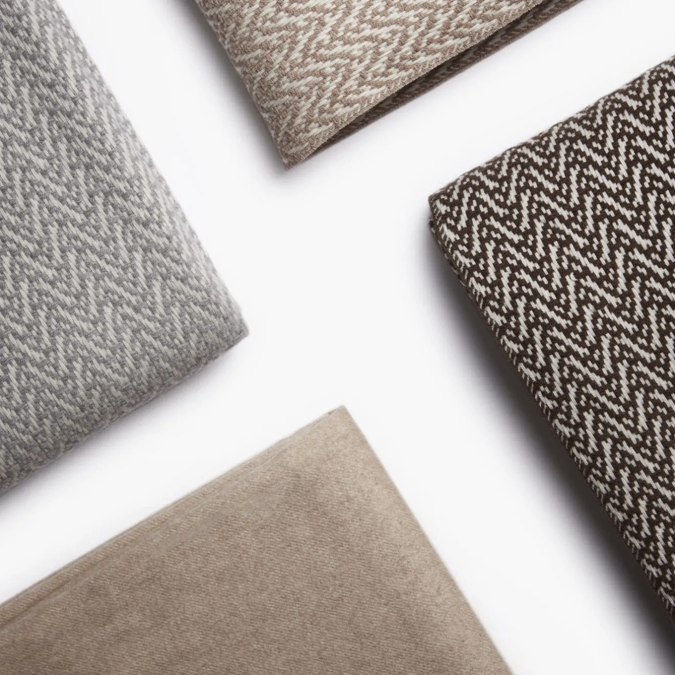 LO Decor Coperta Indianina grigia 100% cashmere