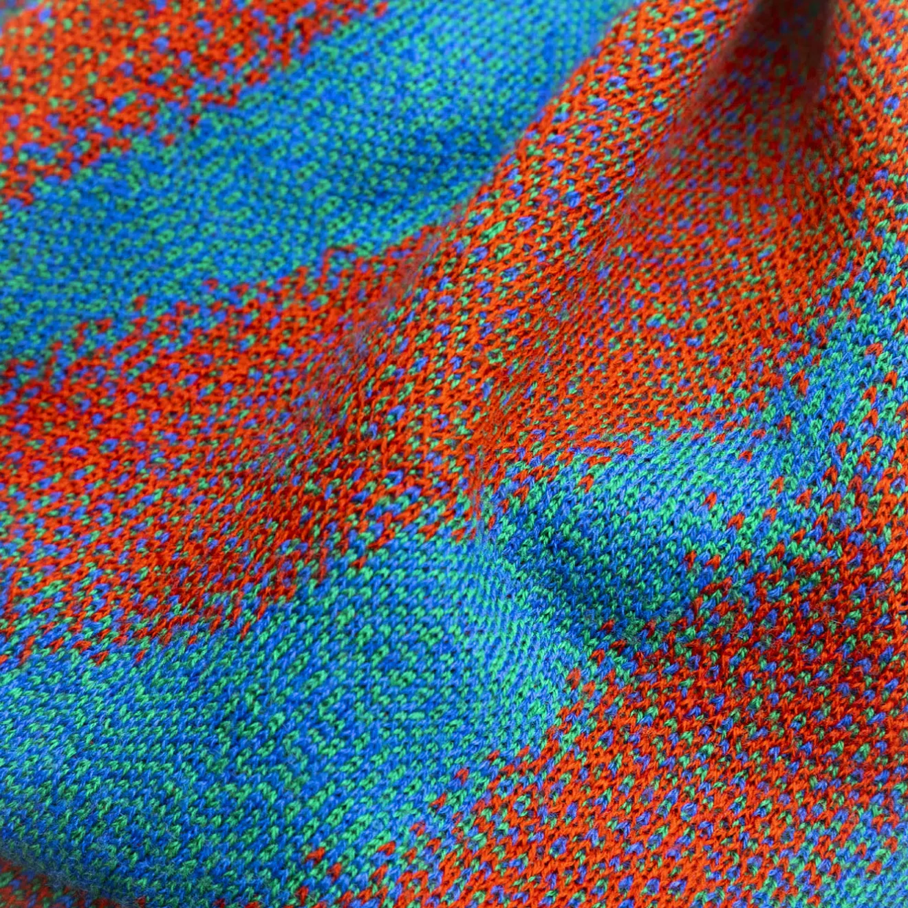 Lanificio Leo Coperta Multicolore in Lana Merino Sky, Cloud, Umbrella #3