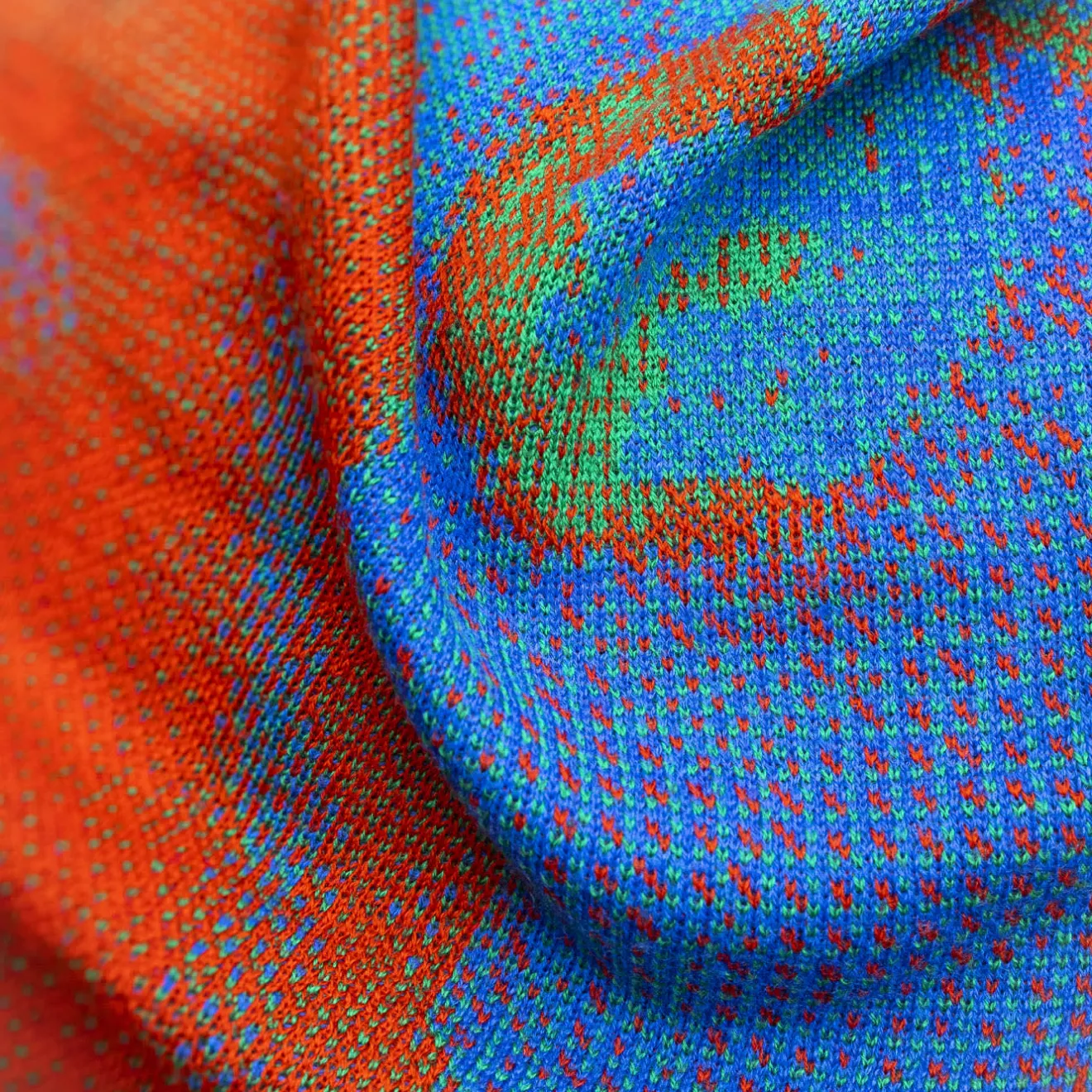 Lanificio Leo Coperta Multicolore in Lana Merino Sky, Cloud, Umbrella #1