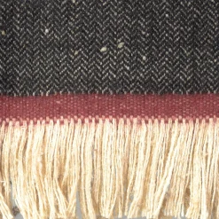 The House of Lyria Coperta policroma con frange Riptide