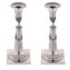 Argentiere Pagliai Coppia di candelabri in argento sterling del 1860