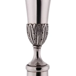 Argentiere Pagliai Coppia di candelabri in argento sterling del 1860