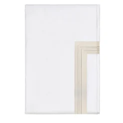 Verderoccia Copripiumino Plissè Bianco e Marmo US King