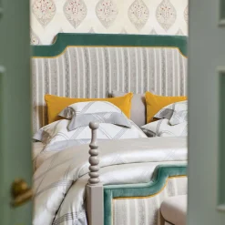 Verderoccia Copripiumino quattro generazioni Jacquard grigio US King