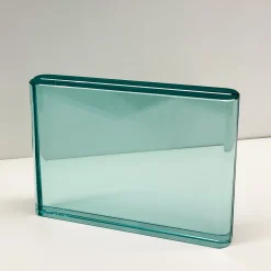 Ghirò Studio Cornice orizzontale in cristallo acquamarina