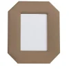 Cassigoli Cornice Ottagonale Del Monte 23 in Pelle Tamarone Beige